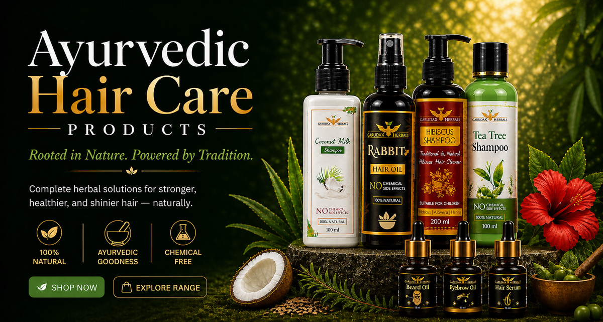 Natural Hair Care Products | Garudaa Herbals