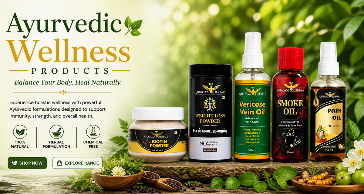 Ayurvedic Wellness Products | Natural Pain & Weight Support