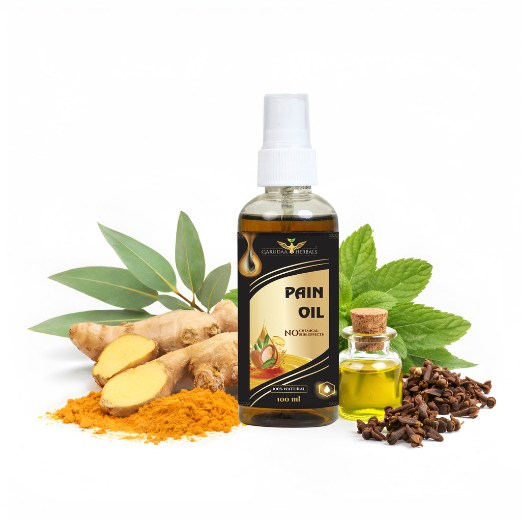 Ayurvedic Pain Relief Oil – Joint & Muscle Comfort Support