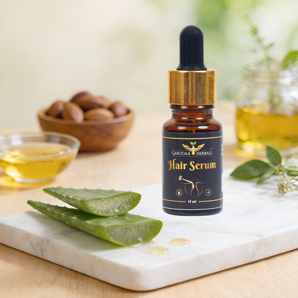Herbal Hair Serum – Smoothness & Frizz Control Support