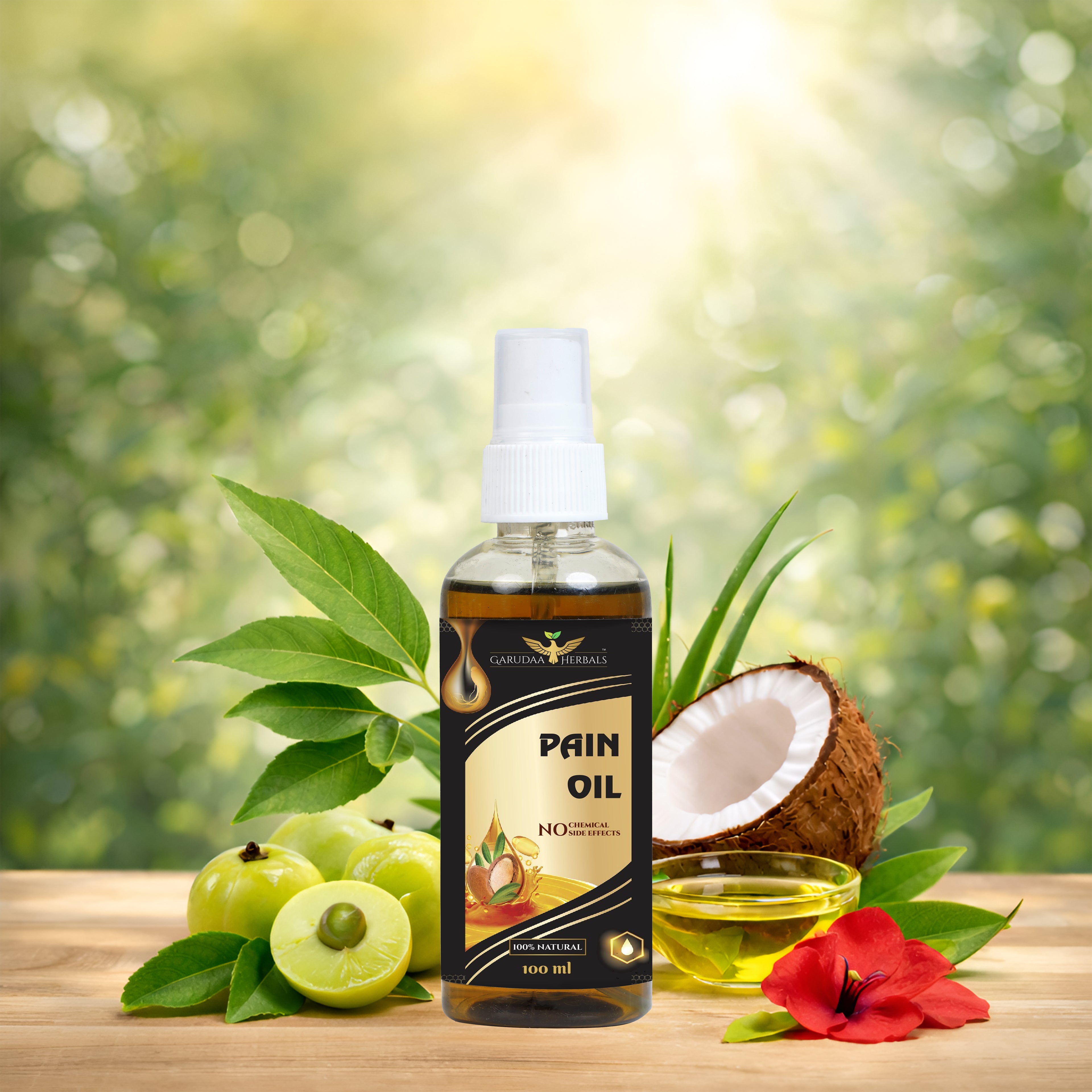 Ayurvedic Pain Relief Oil – Joint & Muscle Comfort Support