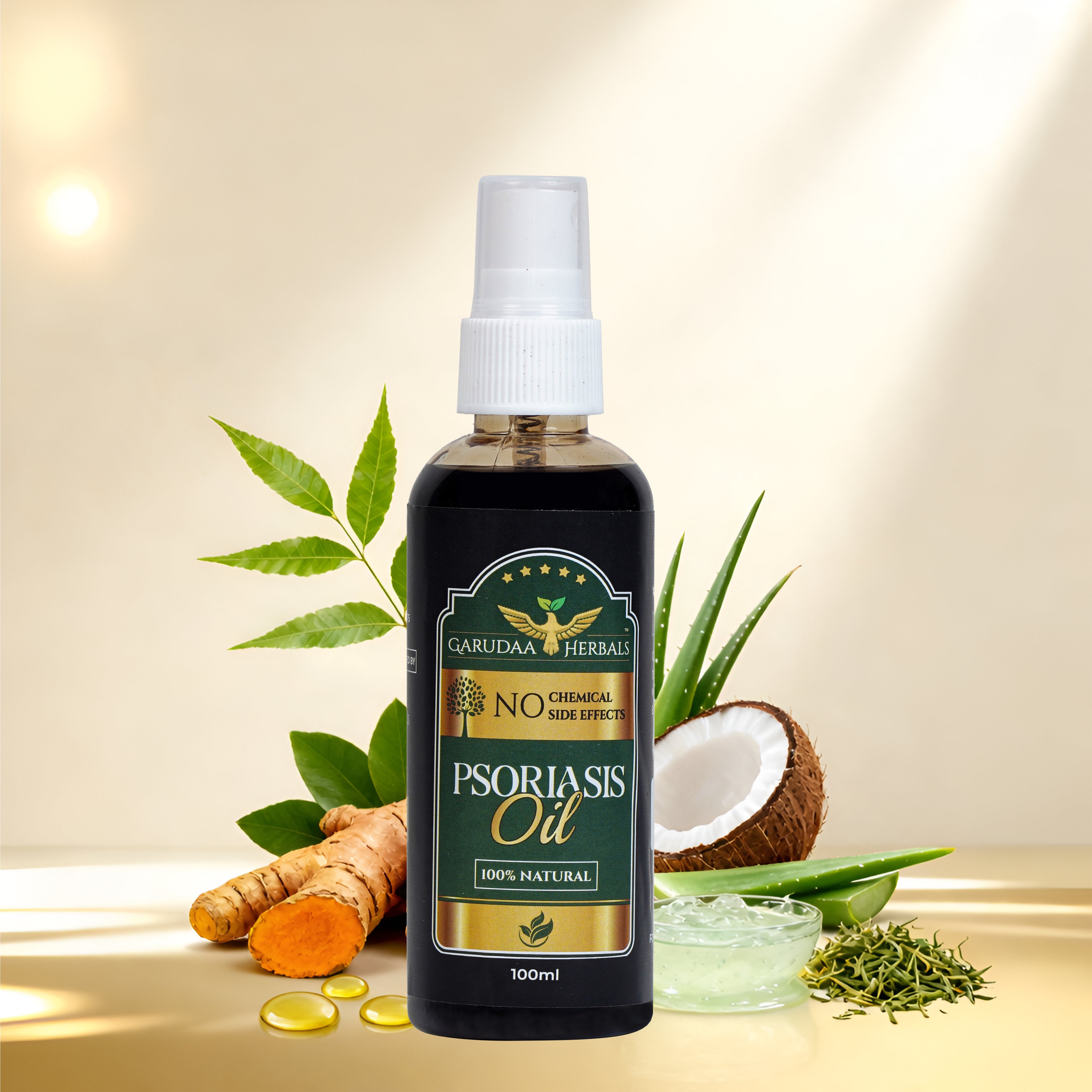 Ayurvedic Psoriasis  Oil – Skin Comfort & Care Support