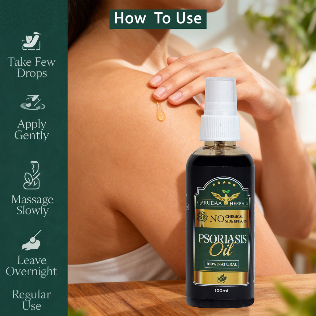 Ayurvedic Psoriasis  Oil – Skin Comfort & Care Support