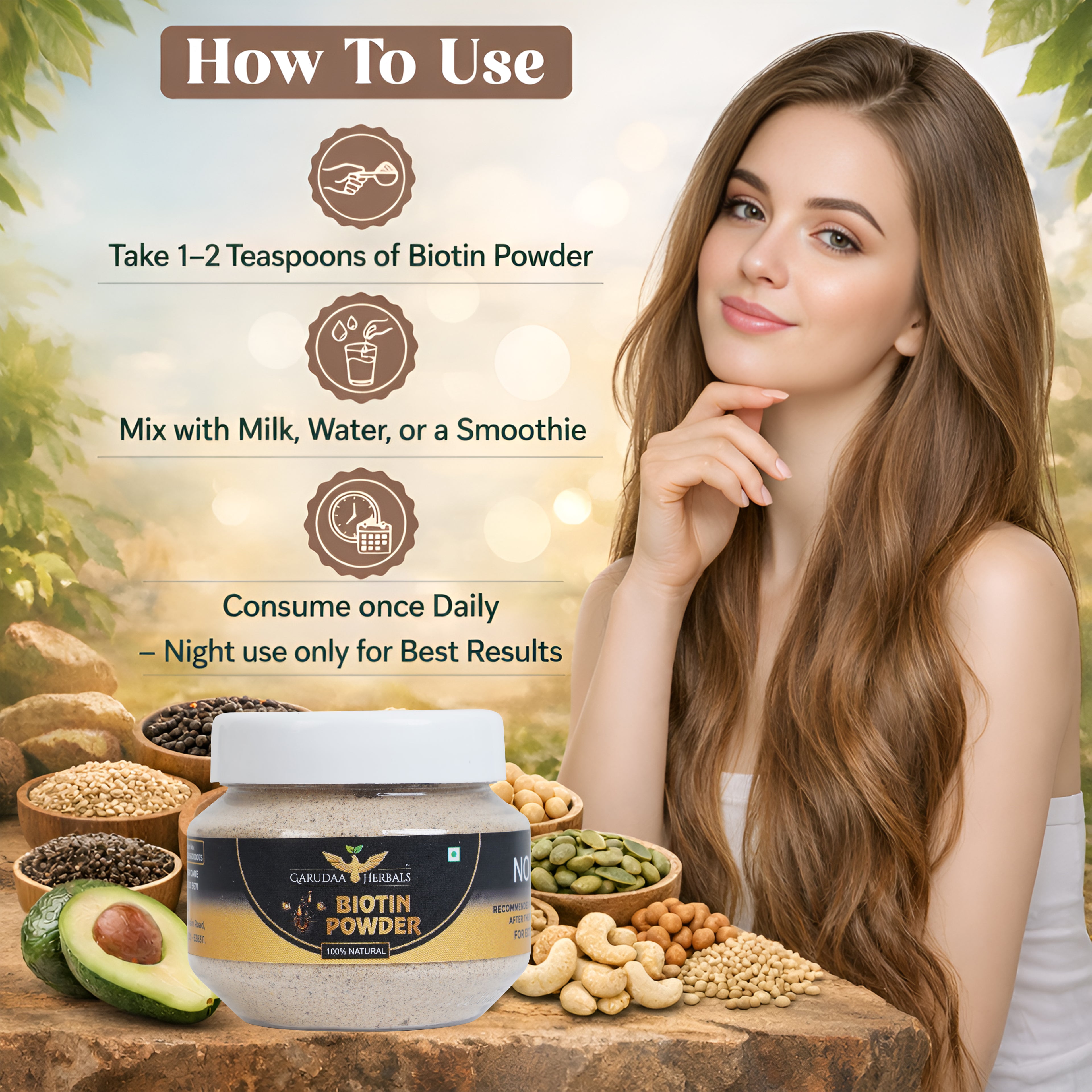 Biotin  Powder – Hair Growth & Wellness Support