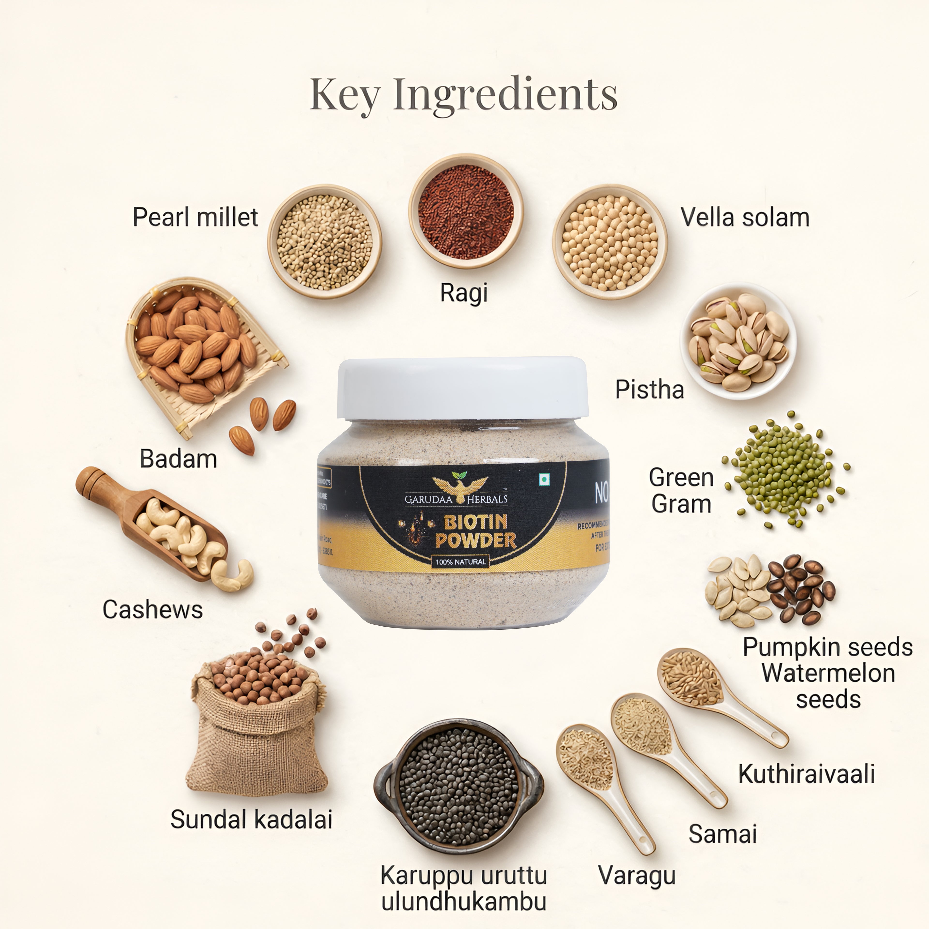 Biotin  Powder – Hair Growth & Wellness Support