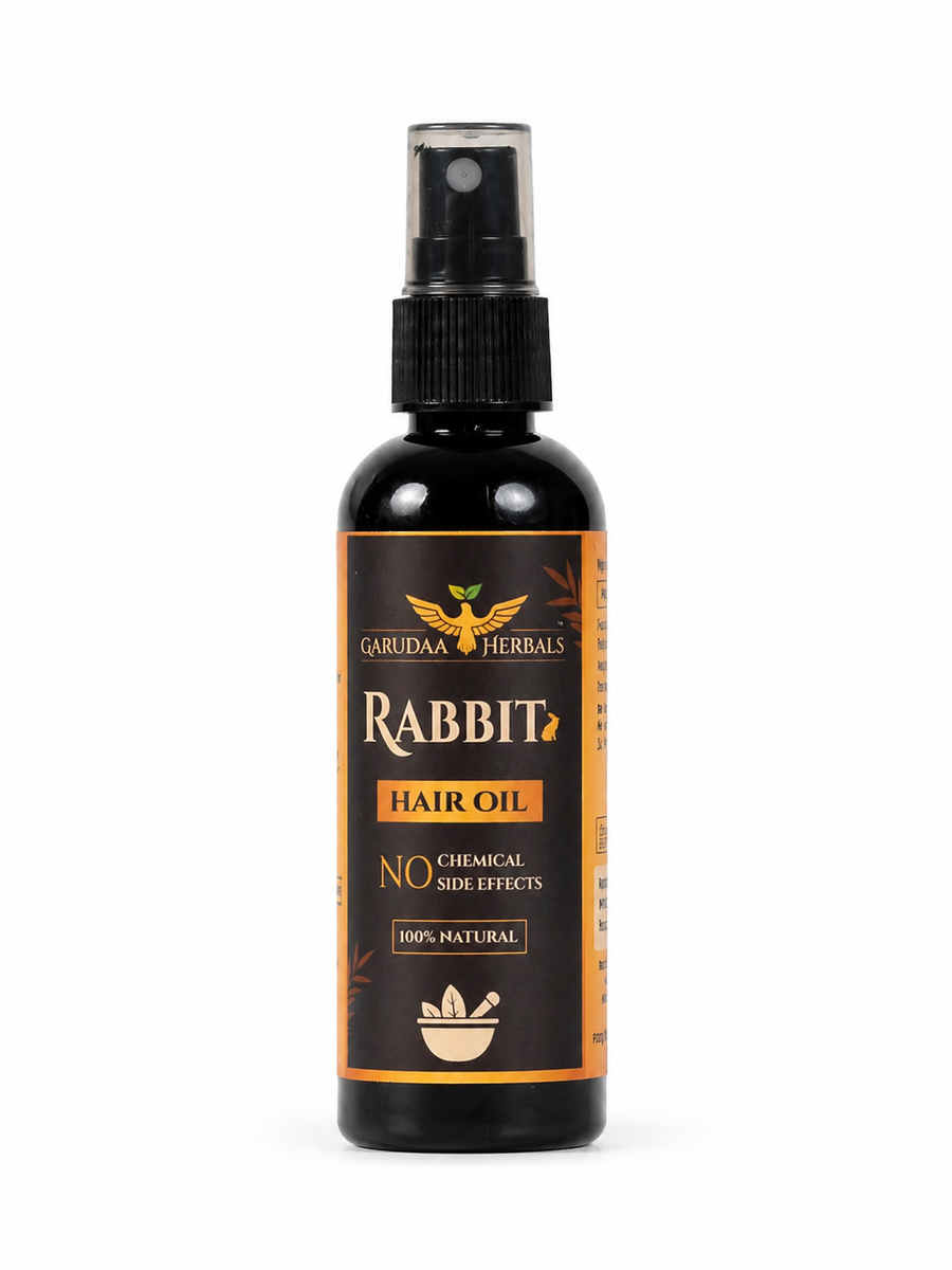 Rabbit Hair Oil – Scalp Nourishment & Strength Support