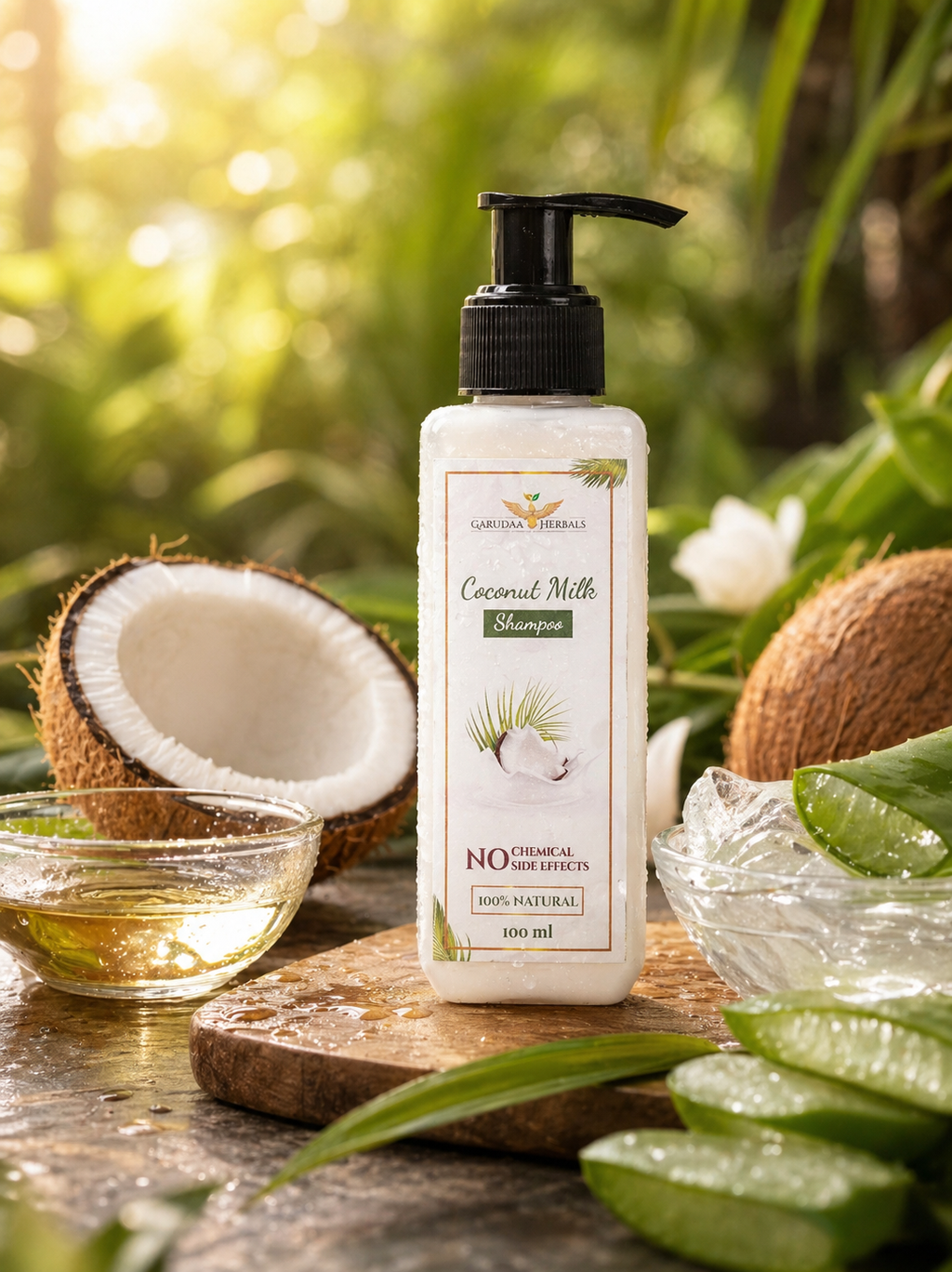 Coconut Milk Shampoo – Nourishment & Moisture Balance Support