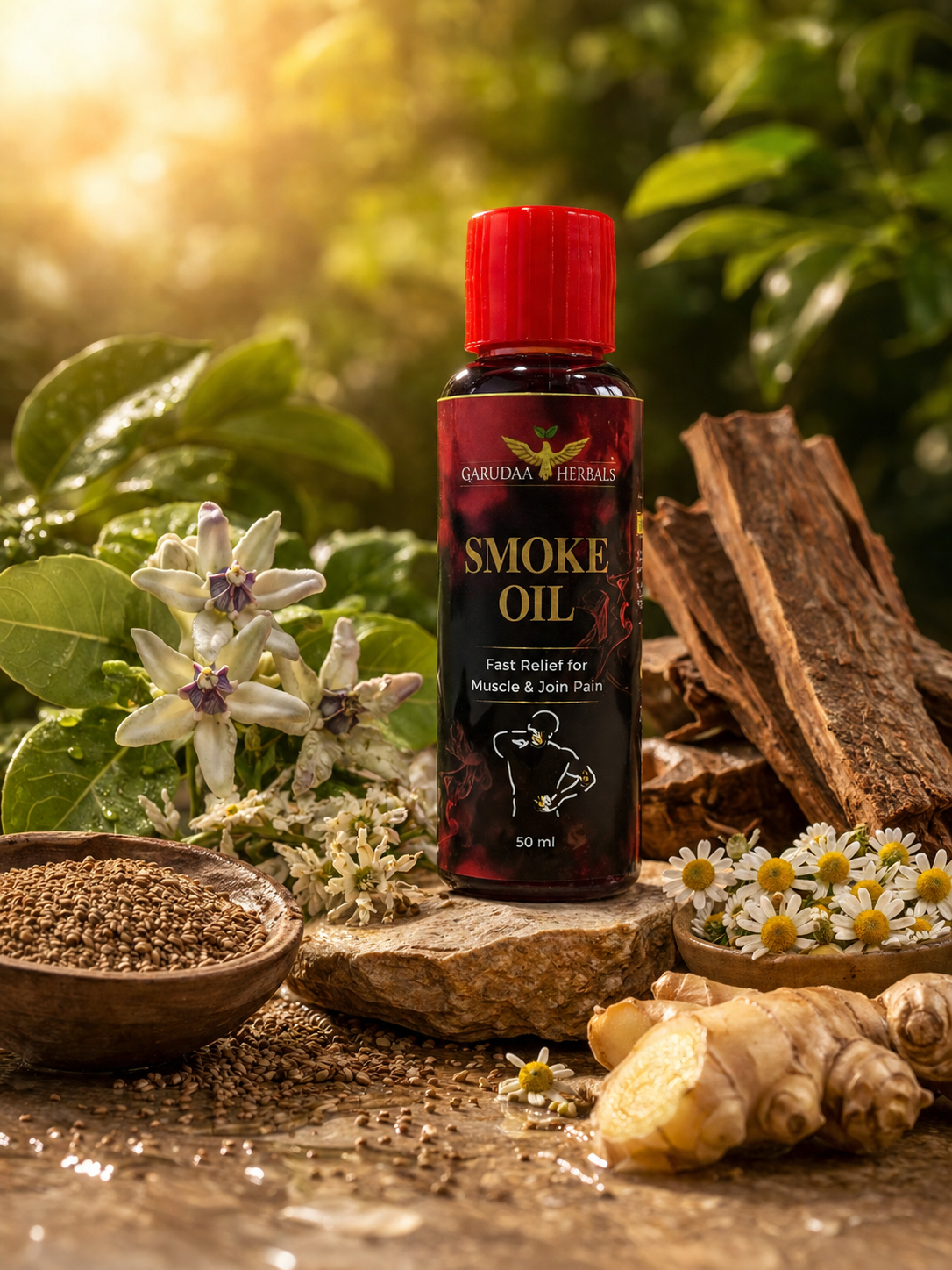 Smoke Oil – Natural Joint & Muscle Relief - Muscle Pain