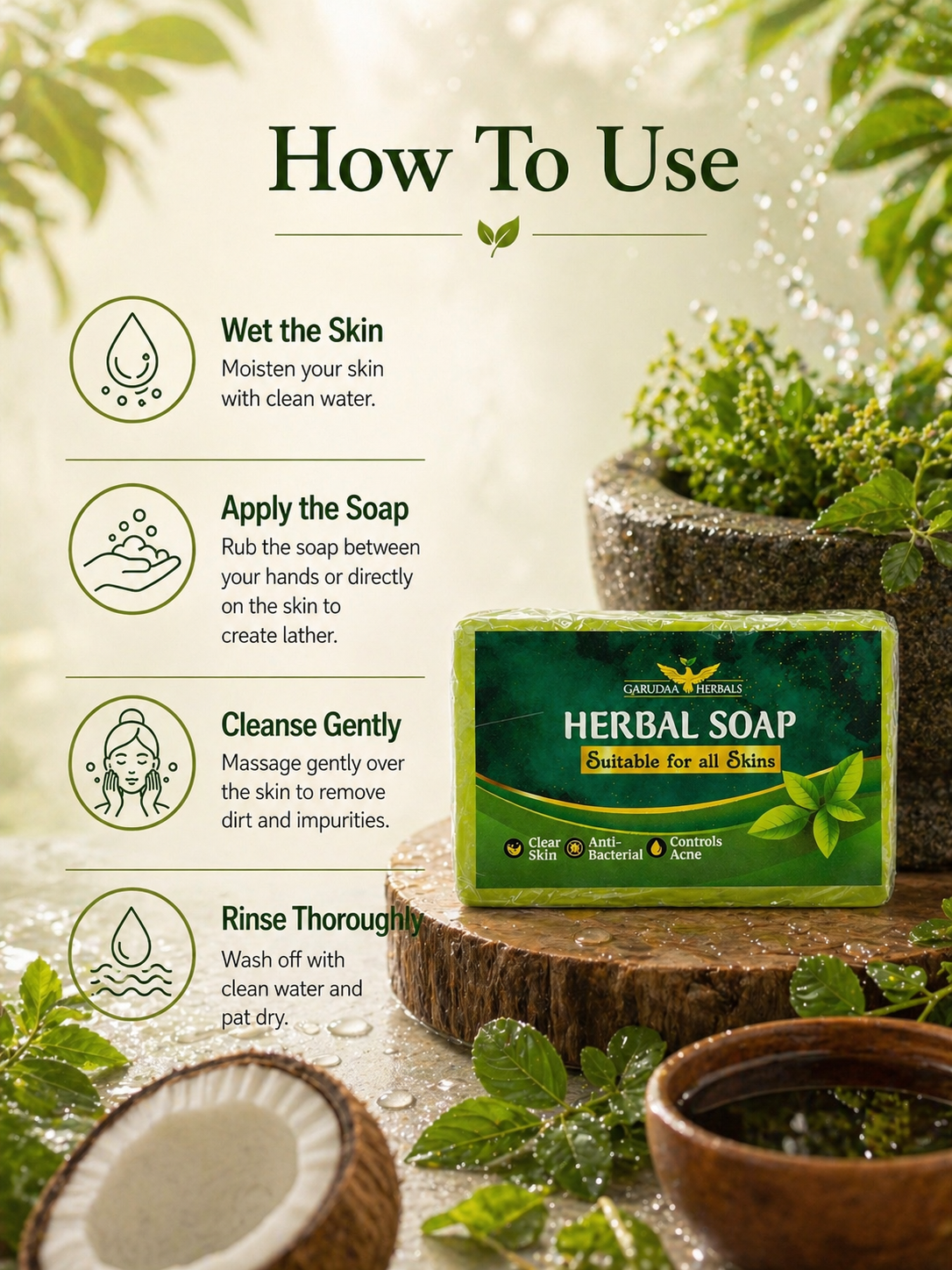 Kuppaimeni Herbal Soap – Natural Skin Cleansing & Care